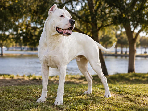 Dogo Argentino breed photograph