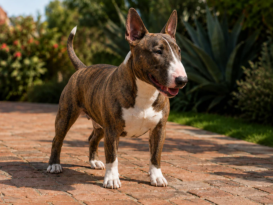 Miniature Bull Terrier breed photograph
