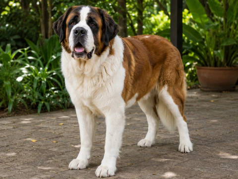 Saint Bernard breed photograph
