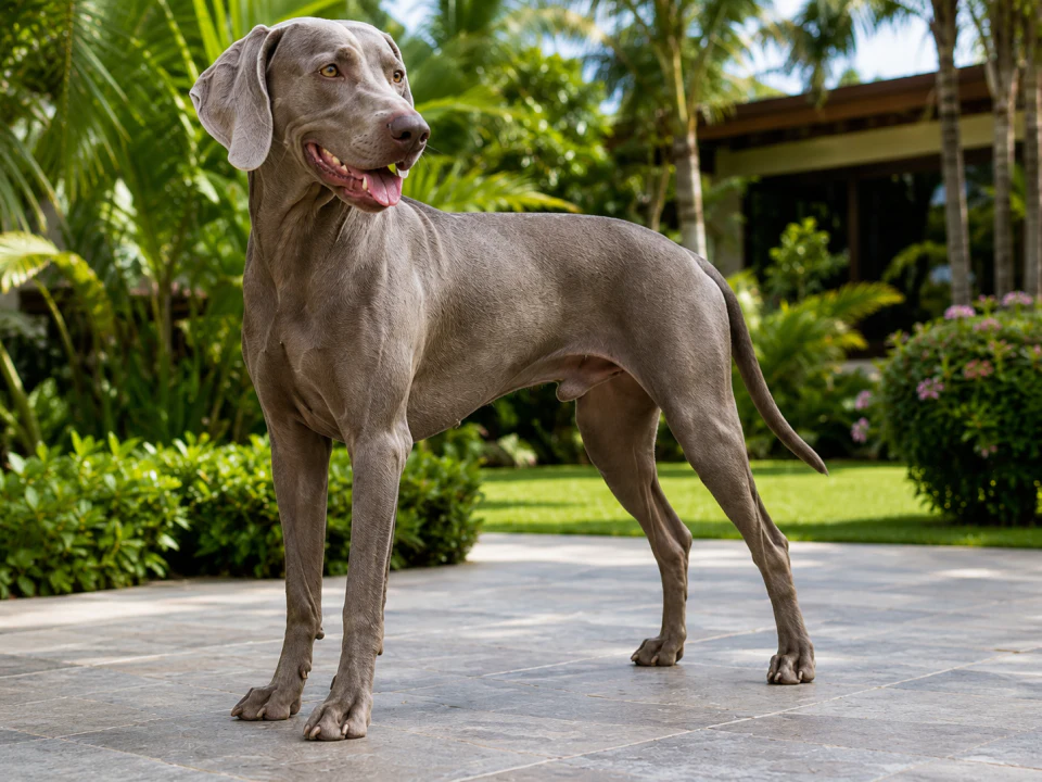 Weimaraner breed photograph